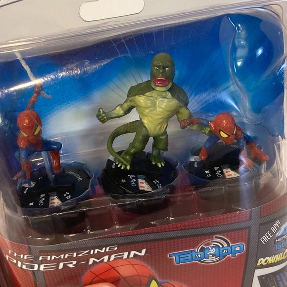 The Amazing SPIDER-MAN Heroclix Marvel Comics HEROCLIX 3 PACK TABAPP TOY - Picture 14 of 16